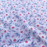 Printed Cotton WANGI Parma / Fuchsia